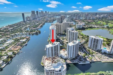 Enjoy stunning Intracoastal views from this bright and spacious on Turnberry Isle Resort and Club in Florida - for sale on GolfHomes.com, golf home, golf lot
