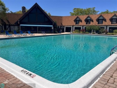 Come home to a truly unique one-bedroom end unit with stunning on Inverrary Country Club in Florida - for sale on GolfHomes.com, golf home, golf lot