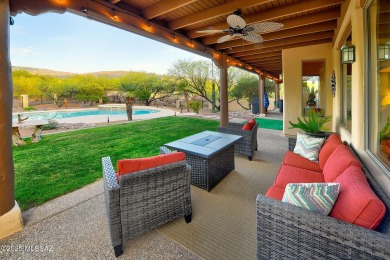 Beautiful custom residence situated in one of Tucson's most on Forty Niner Golf and Country Club in Arizona - for sale on GolfHomes.com, golf home, golf lot