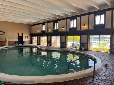 Come home to a truly unique one-bedroom end unit with stunning on Inverrary Country Club in Florida - for sale on GolfHomes.com, golf home, golf lot