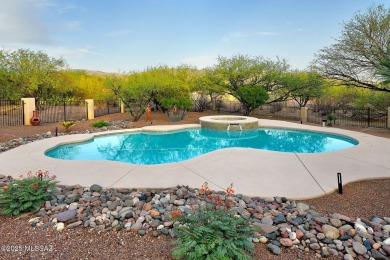 Beautiful custom residence situated in one of Tucson's most on Forty Niner Golf and Country Club in Arizona - for sale on GolfHomes.com, golf home, golf lot