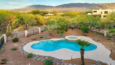 Beautiful custom residence situated in one of Tucson's most on Forty Niner Golf and Country Club in Arizona - for sale on GolfHomes.com, golf home, golf lot
