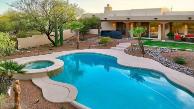 Beautiful custom residence situated in one of Tucson's most on Forty Niner Golf and Country Club in Arizona - for sale on GolfHomes.com, golf home, golf lot