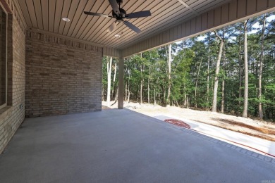 Brand new 2398 square foot home on lovely lot. Trees surround on Ponce De Leon Golf Course in Arkansas - for sale on GolfHomes.com, golf home, golf lot