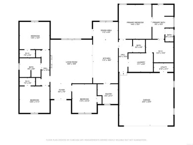 Brand new 2398 square foot home on lovely lot. Trees surround on Ponce De Leon Golf Course in Arkansas - for sale on GolfHomes.com, golf home, golf lot