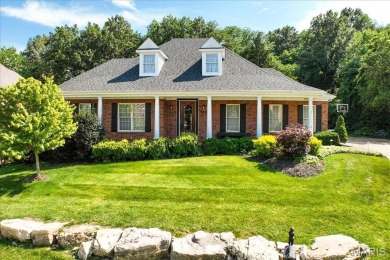 Sunday open house (06/29), 1-4 p.m.  Beautiful full brick custom on Country Club at the Legends in Missouri - for sale on GolfHomes.com, golf home, golf lot