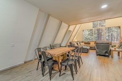 Welcome to 50 Knollwood Way, a quintessential A-frame chalet on Angel Fire Resort Country Club in New Mexico - for sale on GolfHomes.com, golf home, golf lot