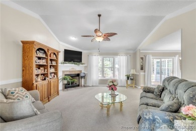 Welcome to this gorgeous home in the desirable Golf North on Carolina Trace Country Club in North Carolina - for sale on GolfHomes.com, golf home, golf lot