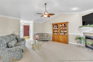 Welcome to this gorgeous home in the desirable Golf North on Carolina Trace Country Club in North Carolina - for sale on GolfHomes.com, golf home, golf lot