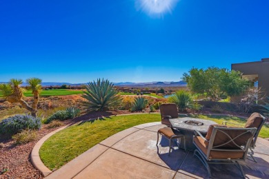 This is definitely a WOW home with STUNNING VIEWS of two on Entrada at Snow Canyon in Utah - for sale on GolfHomes.com, golf home, golf lot