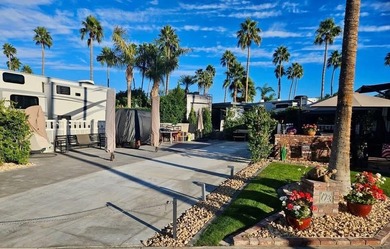 Lot 724 offers an exceptional living experience, beginning with on Outdoor Resorts/Palm Springs in California - for sale on GolfHomes.com, golf home, golf lot