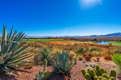 This is definitely a WOW home with STUNNING VIEWS of two on Entrada at Snow Canyon in Utah - for sale on GolfHomes.com, golf home, golf lot