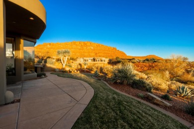 This is definitely a WOW home with STUNNING VIEWS of two on Entrada at Snow Canyon in Utah - for sale on GolfHomes.com, golf home, golf lot