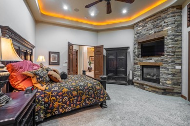 This is definitely a WOW home with STUNNING VIEWS of two on Entrada at Snow Canyon in Utah - for sale on GolfHomes.com, golf home, golf lot