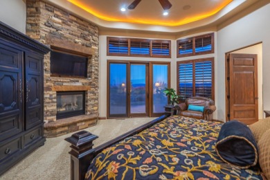 This is definitely a WOW home with STUNNING VIEWS of two on Entrada at Snow Canyon in Utah - for sale on GolfHomes.com, golf home, golf lot