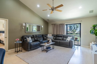 Experience elevated desert living in this turnkey golf course on Palm Desert Resort Country Club in California - for sale on GolfHomes.com, golf home, golf lot