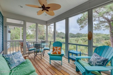 Beautiful custom built, golf course home.  designed by Peter on Bald Head Island Golf Club in North Carolina - for sale on GolfHomes.com, golf home, golf lot