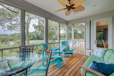 Beautiful custom built, golf course home.  designed by Peter on Bald Head Island Golf Club in North Carolina - for sale on GolfHomes.com, golf home, golf lot