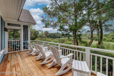 Beautiful custom built, golf course home.  designed by Peter on Bald Head Island Golf Club in North Carolina - for sale on GolfHomes.com, golf home, golf lot