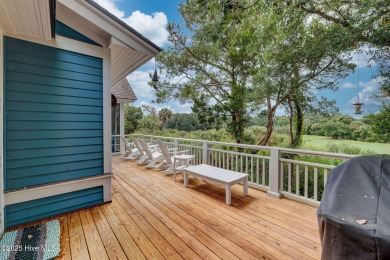 Beautiful custom built, golf course home.  designed by Peter on Bald Head Island Golf Club in North Carolina - for sale on GolfHomes.com, golf home, golf lot