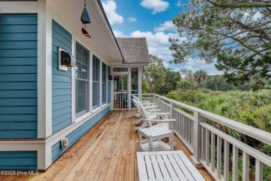 Beautiful custom built, golf course home.  designed by Peter on Bald Head Island Golf Club in North Carolina - for sale on GolfHomes.com, golf home, golf lot