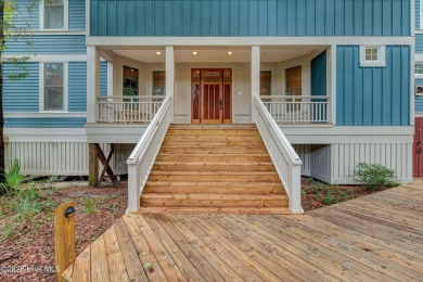Beautiful custom built, golf course home.  designed by Peter on Bald Head Island Golf Club in North Carolina - for sale on GolfHomes.com, golf home, golf lot