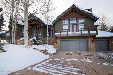 Privately tucked along the 8th & 9th fairways is the stunning 45 on Club At Cordillera Mountain Course in Colorado - for sale on GolfHomes.com, golf home, golf lot