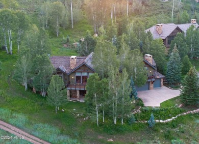 Privately tucked along the 8th & 9th fairways is the stunning 45 on Club At Cordillera Mountain Course in Colorado - for sale on GolfHomes.com, golf home, golf lot