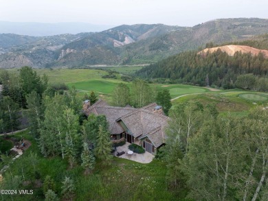 Privately tucked along the 8th & 9th fairways is the stunning 45 on Club At Cordillera Mountain Course in Colorado - for sale on GolfHomes.com, golf home, golf lot