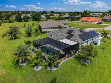 This Stunning 4-Bedroom 2-Bath Pool Home is Beautifully on Deep Creek Golf Club in Florida - for sale on GolfHomes.com, golf home, golf lot