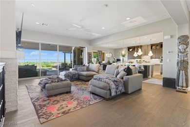 Located in the exclusive guard-gated Southern Highlands Golf on Southern Highlands Golf Club in Nevada - for sale on GolfHomes.com, golf home, golf lot