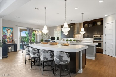 Located in the exclusive guard-gated Southern Highlands Golf on Southern Highlands Golf Club in Nevada - for sale on GolfHomes.com, golf home, golf lot