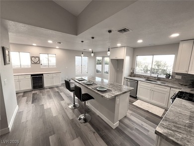 Open-Concept Remodel with beautiful NEW Luxury Vinyl Flooring on Highland Falls Golf Club in Nevada - for sale on GolfHomes.com, golf home, golf lot