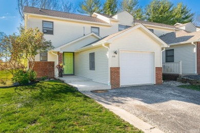 BEAUTIFUL END UNIT CONDO by the B-LINE trail that backs up to on Bloomington Country Club in Indiana - for sale on GolfHomes.com, golf home, golf lot