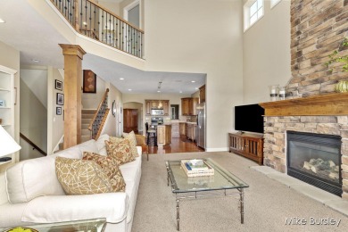 Enjoy the lifestyle and the magnificent views of the 18th on The Macatwa Legends Golf Course in Michigan - for sale on GolfHomes.com, golf home, golf lot