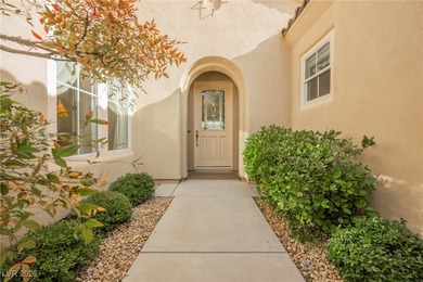 Nestled on the golf course in the prestigious guard-gated Red on Red Rock Country Club in Nevada - for sale on GolfHomes.com, golf home, golf lot