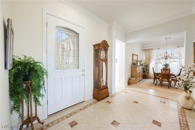 Nestled on the golf course in the prestigious guard-gated Red on Red Rock Country Club in Nevada - for sale on GolfHomes.com, golf home, golf lot