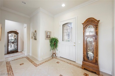 Nestled on the golf course in the prestigious guard-gated Red on Red Rock Country Club in Nevada - for sale on GolfHomes.com, golf home, golf lot