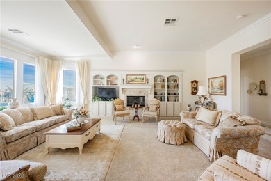 Nestled on the golf course in the prestigious guard-gated Red on Red Rock Country Club in Nevada - for sale on GolfHomes.com, golf home, golf lot