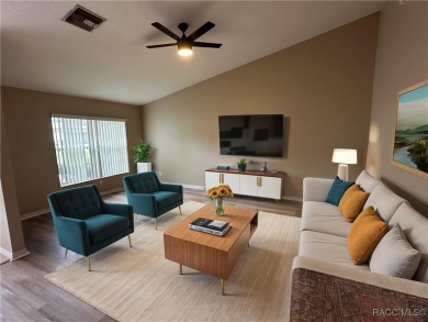 This beautifully renovated home in Citrus Springs boasts a range on Citrus Springs Country Club in Florida - for sale on GolfHomes.com, golf home, golf lot
