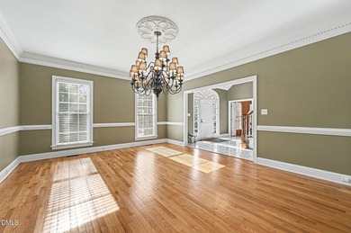 Turnkey masterpiece offered below appraised value in Durham's on Treyburn Country Club in North Carolina - for sale on GolfHomes.com, golf home, golf lot