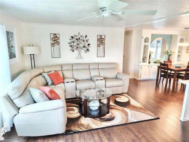 Step inside this pristine 2-bedroom, 2-bathroom home nestled in on Bonita Fairways in Florida - for sale on GolfHomes.com, golf home, golf lot