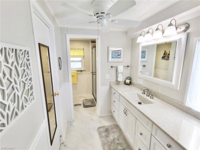 Step inside this pristine 2-bedroom, 2-bathroom home nestled in on Bonita Fairways in Florida - for sale on GolfHomes.com, golf home, golf lot