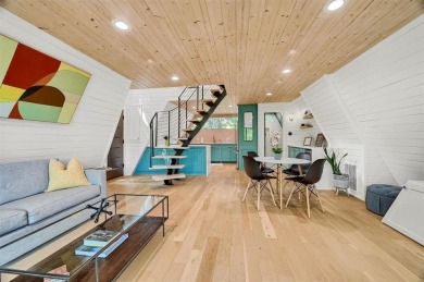 This one of a kind Scandanavian inspired A-frame offers a on Tanglewood Resort in Texas - for sale on GolfHomes.com, golf home, golf lot