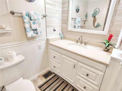 Step inside this pristine 2-bedroom, 2-bathroom home nestled in on Bonita Fairways in Florida - for sale on GolfHomes.com, golf home, golf lot