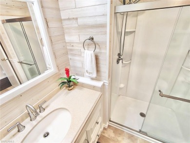 Step inside this pristine 2-bedroom, 2-bathroom home nestled in on Bonita Fairways in Florida - for sale on GolfHomes.com, golf home, golf lot