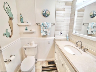 Step inside this pristine 2-bedroom, 2-bathroom home nestled in on Bonita Fairways in Florida - for sale on GolfHomes.com, golf home, golf lot