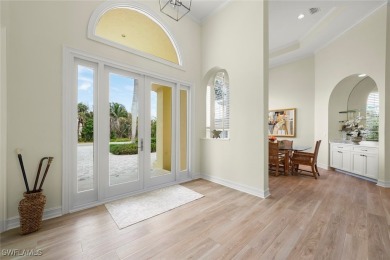 Enjoy elegant, one-level living with unobstructed panoramic on The Sanctuary Golf Club in Florida - for sale on GolfHomes.com, golf home, golf lot
