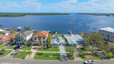 Discover unparalleled waterfront living with expansive views of on Mangrove Bay Golf Course in Florida - for sale on GolfHomes.com, golf home, golf lot