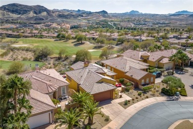 BEAUTIFUL LAKE LAS VEGAS Golf Front & Mountain Views! Courtyard on Reflection Bay Golf Club in Nevada - for sale on GolfHomes.com, golf home, golf lot